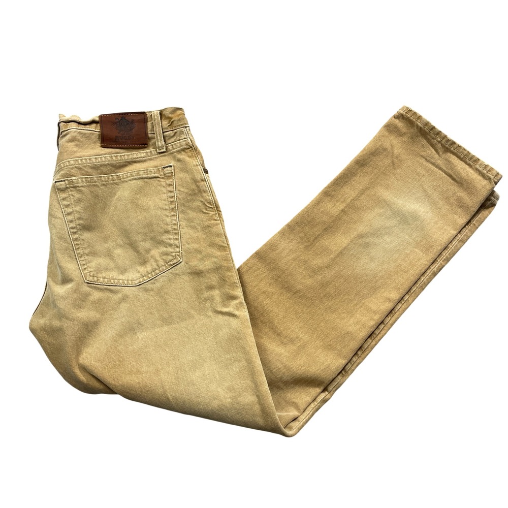 Rugby by Ralph Lauren Co. Vintage‎ Slim 34 x32 100% Cotton Button Fly Pockets